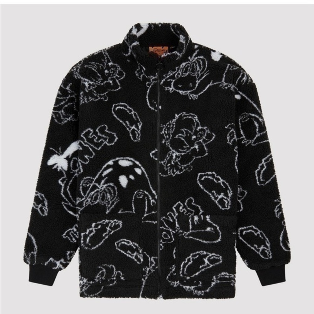 Lazy Oaf x Flintstones Sherpa Jacket